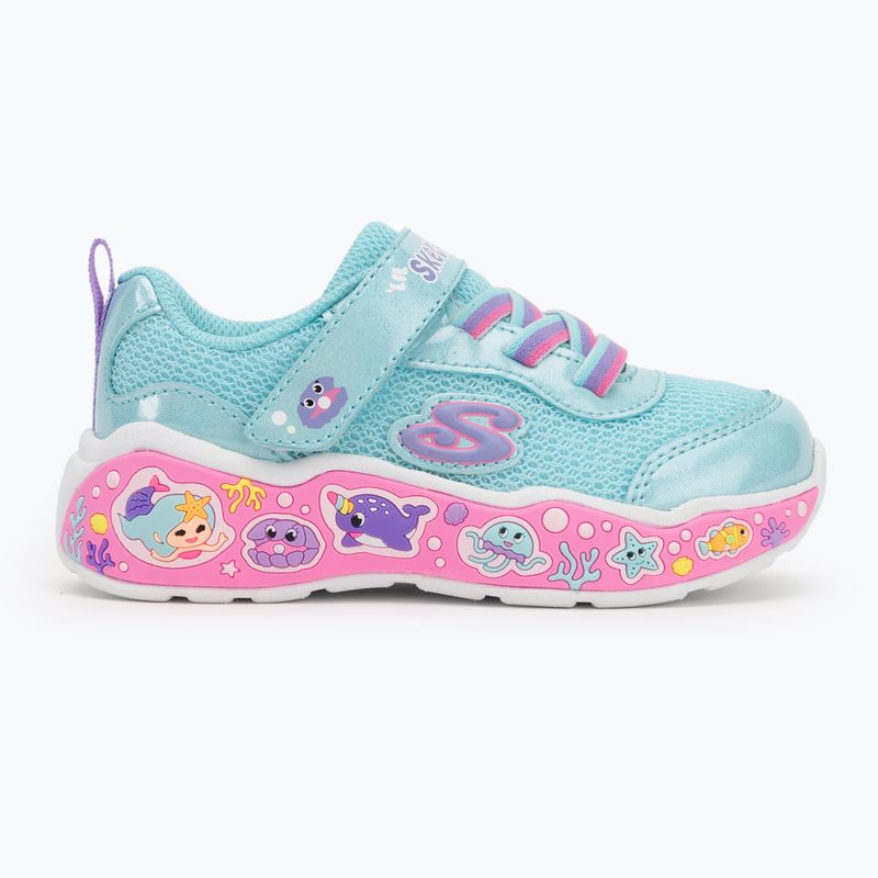 Încălțăminte pentru copii SKECHERS Play Scene Fun Squad turquoise 2