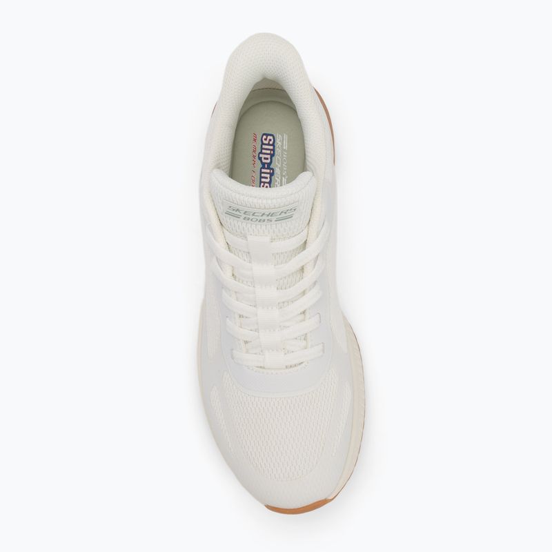 Încălțăminte pentru femei  SKECHERS Bobs Squad 4 Staple Look white 5