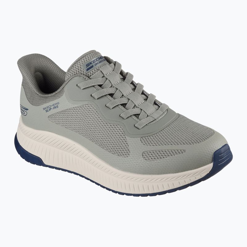 Încălțăminte pentru bărbați SKECHERS Bobs Squad 4 olive 3