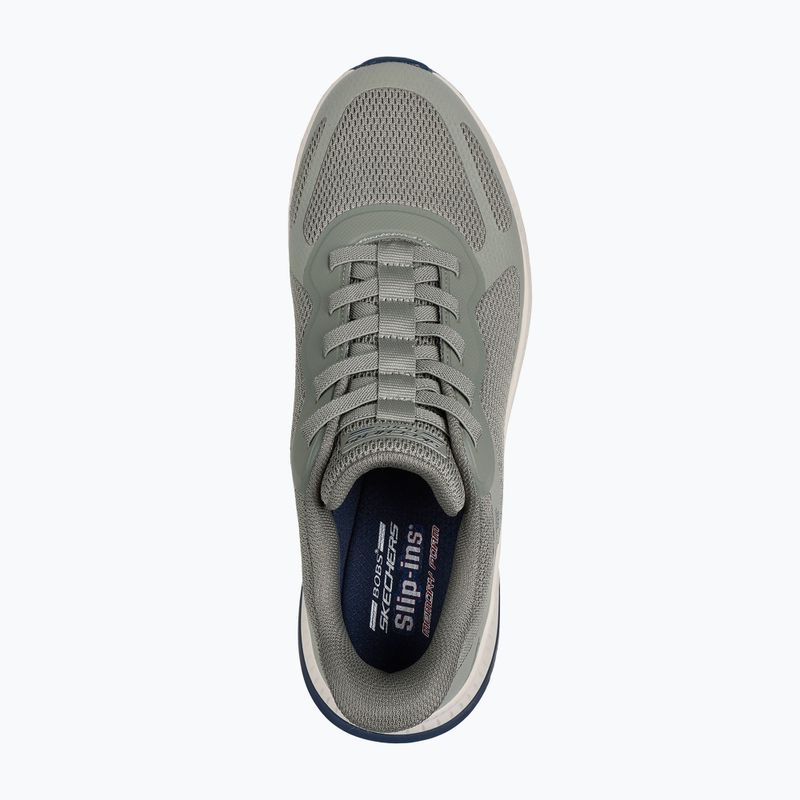 Încălțăminte pentru bărbați SKECHERS Bobs Squad 4 olive 6