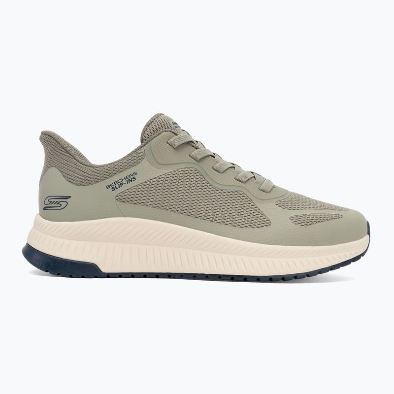 Încălțăminte pentru bărbați SKECHERS Bobs Squad 4 olive 2
