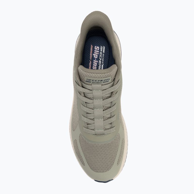 Încălțăminte pentru bărbați SKECHERS Bobs Squad 4 olive 5