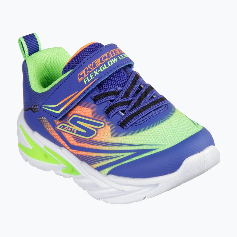 Încălțăminte pentru copii SKECHERS Flex-Glow Ultra blue/mint 9