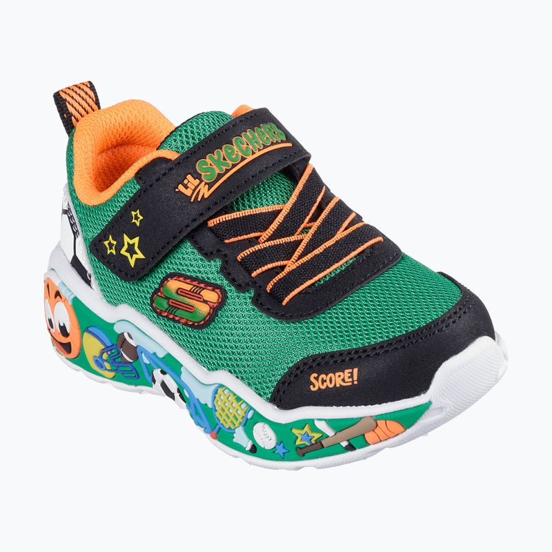 Încălțăminte pentru copii SKECHERS Play Scene green/multi 8