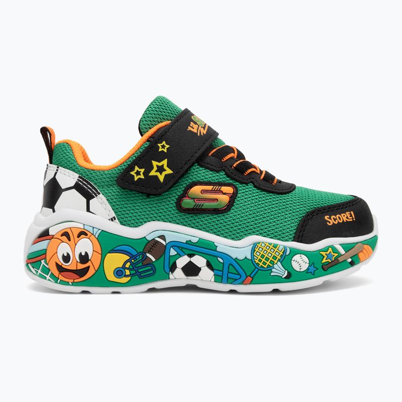 Încălțăminte pentru copii SKECHERS Play Scene green/multi 2