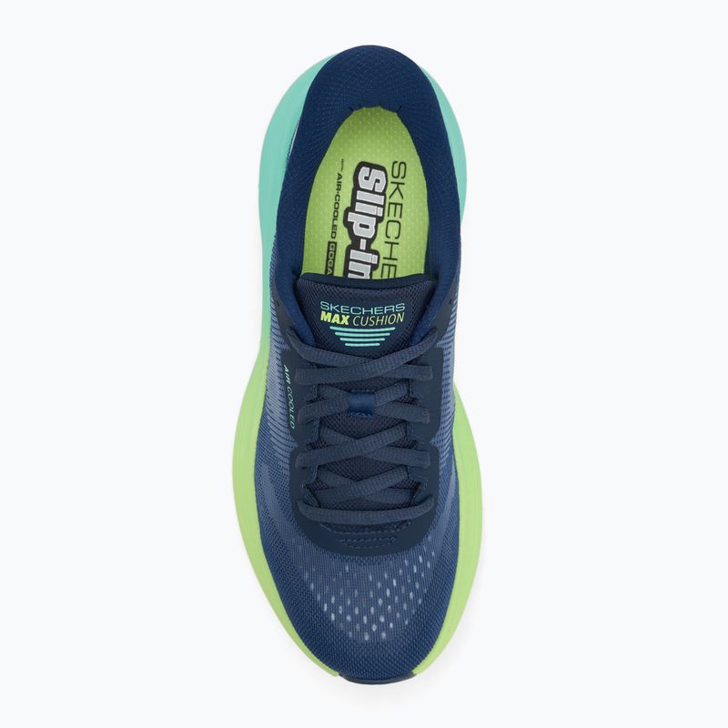 Încălțăminte de alergare pentru femei SKECHERS Max Cushioning Endeavour Hallandale navy/lime 5