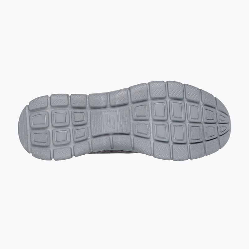 Încălțăminte pentru bărbați Skechers Track Leshur charcoal/orange 4