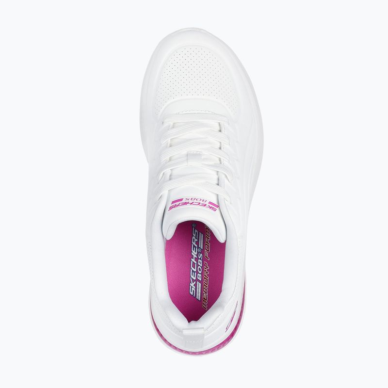Pantofi pentru femei SKECHERS Bobs Vision Air alb 5