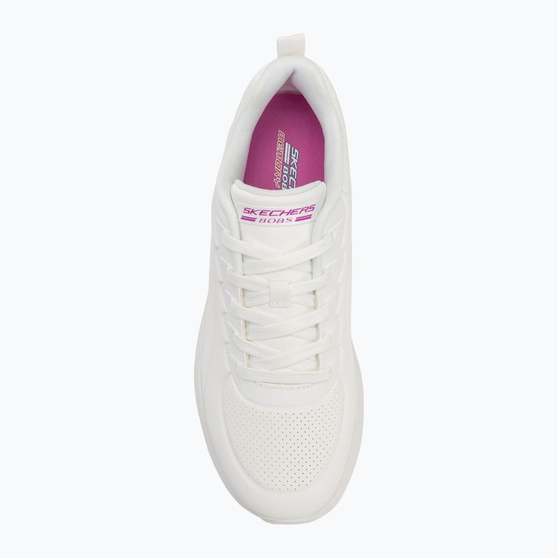 Pantofi pentru femei SKECHERS Bobs Vision Air alb 5
