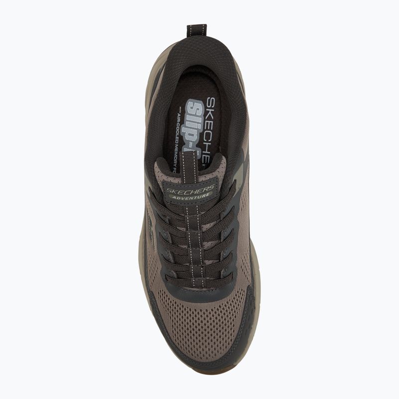 Încălțăminte pentru bărbați SKECHERS Hillcrest 2.0 dark taupe 5