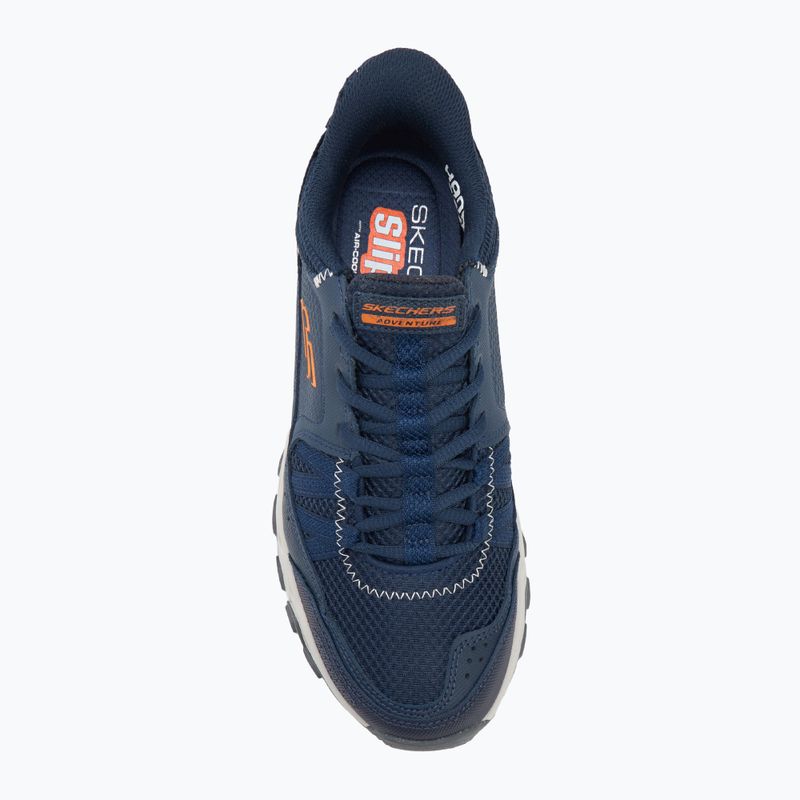Pantofi bărbați SKECHERS Dynamite At Escapar navy/orange 5
