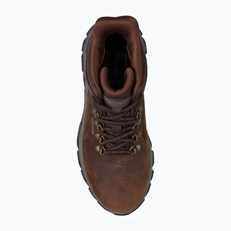 Încălțăminte pentru bărbați SKECHERS Santoro Relic brown 5