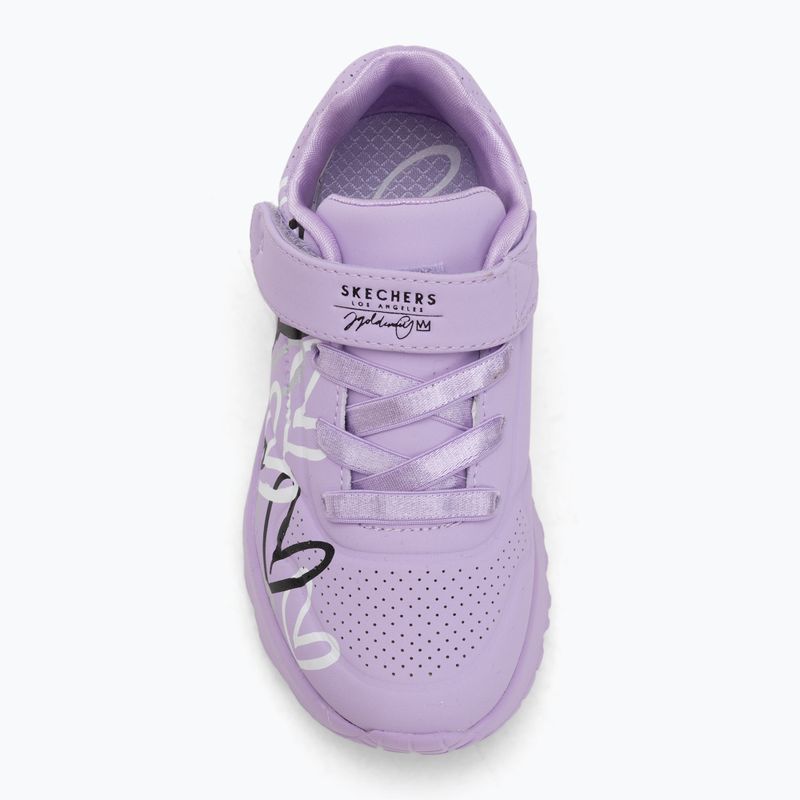 Încălțăminte pentru copii SKECHERS Uno Lite Love Levitate lavender/multi 5