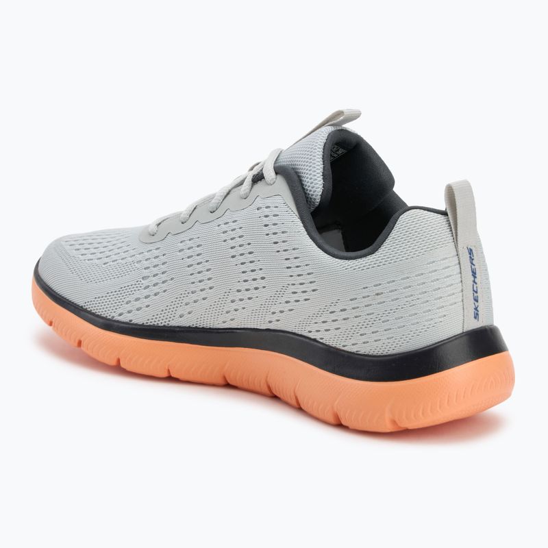 Încălțăminte pentru bărbați SKECHERS Summits Torre gray/orange 3