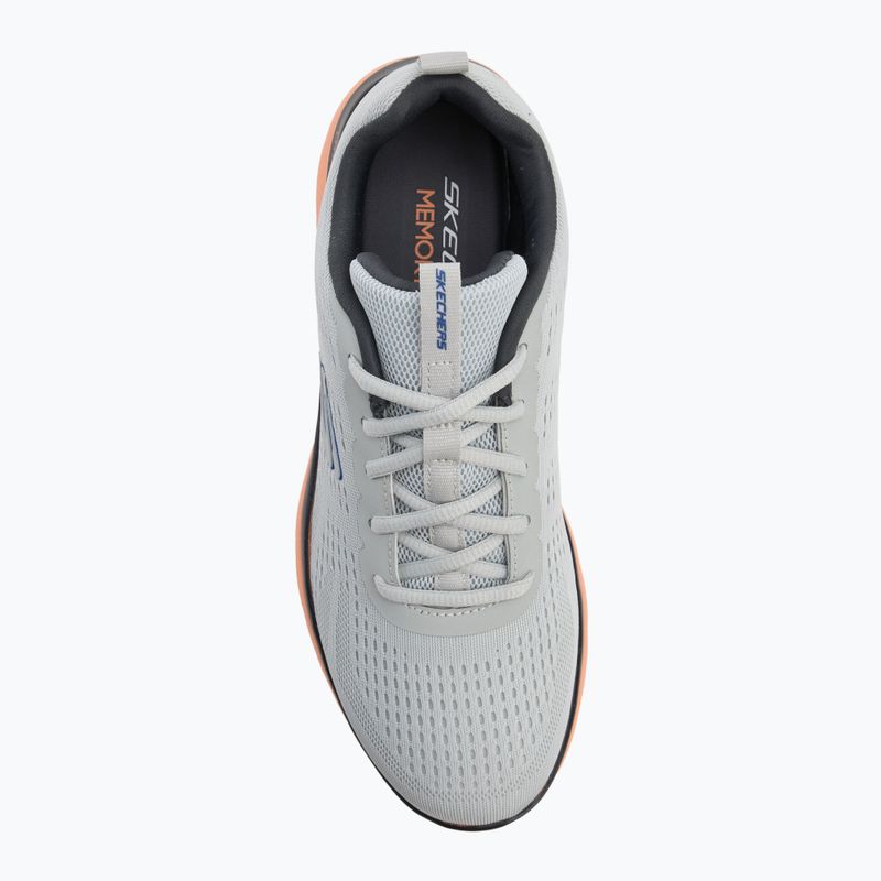 Încălțăminte pentru bărbați SKECHERS Summits Torre gray/orange 5