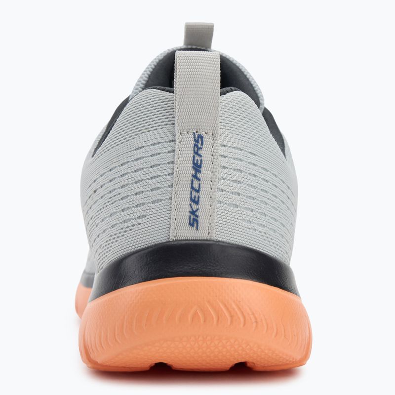 Încălțăminte pentru bărbați SKECHERS Summits Torre gray/orange 6