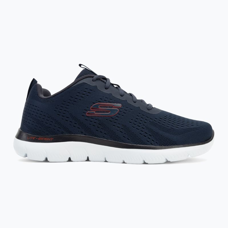 Încălțăminte pentru bărbați SKECHERS Summits Torre navy/red 2