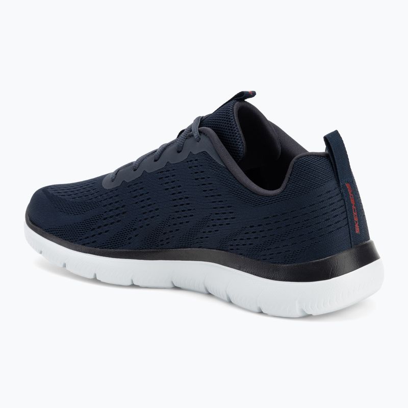 Încălțăminte pentru bărbați SKECHERS Summits Torre navy/red 3