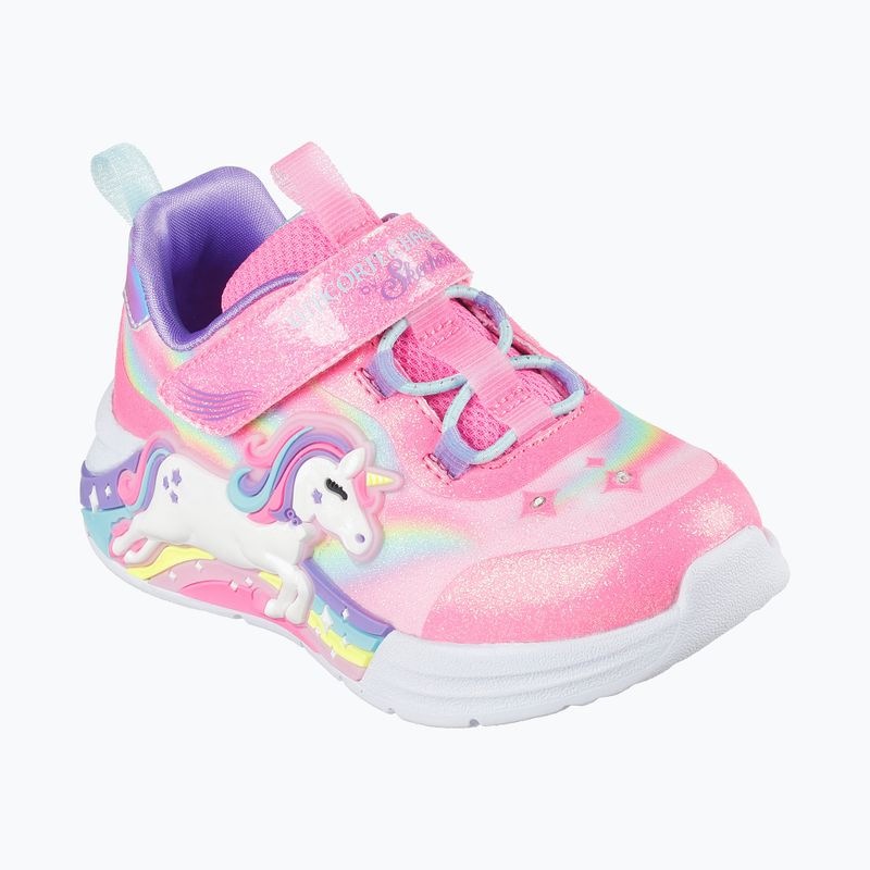Încălțăminte pentru copii Skechers Unicorn Chaser pink/multi 11