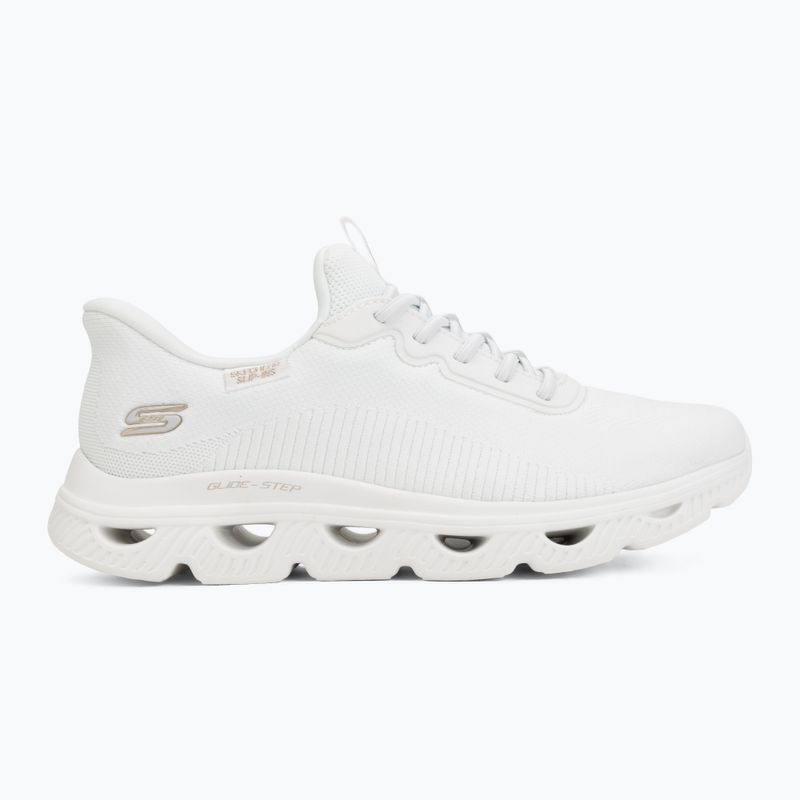 Încălțăminte pentru femei SKECHERS Bobs Arc Waves white 2