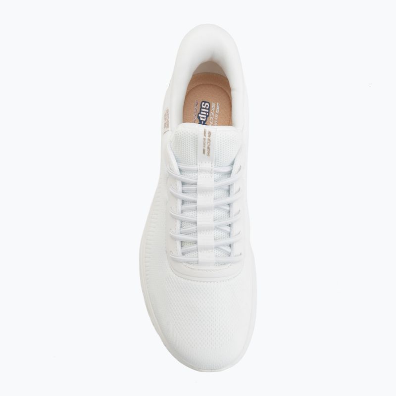 Încălțăminte pentru femei SKECHERS Bobs Arc Waves white 5