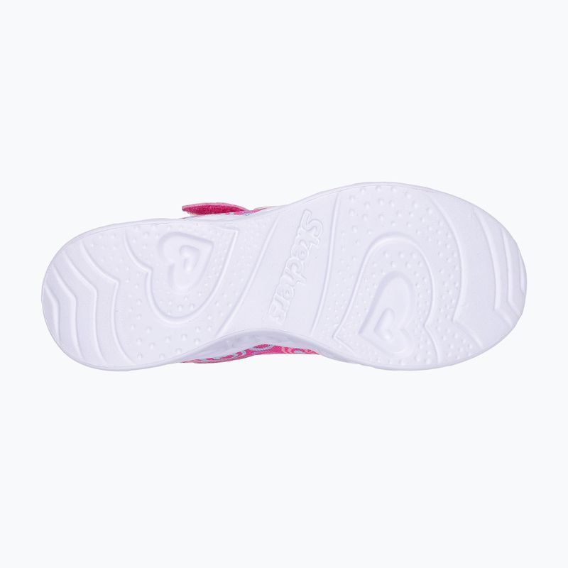 Încălțăminte pentru copii SKECHERS Heart Lights Boogie Love hot pink/multi 5