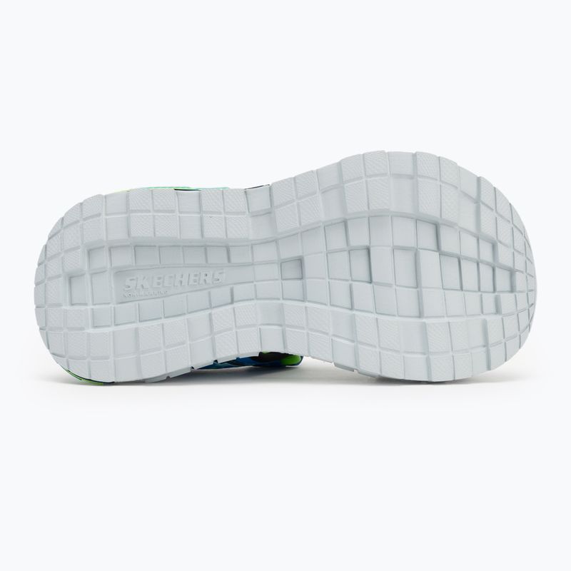 Sandale pentru copii  SKECHERS Mega Splash black/blue/lime 4