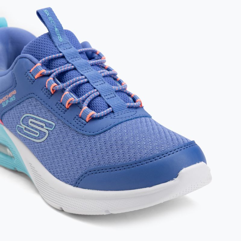 Încălțăminte pentru copii SKECHERS Microspec Max Color Trifecta blue/multi 7