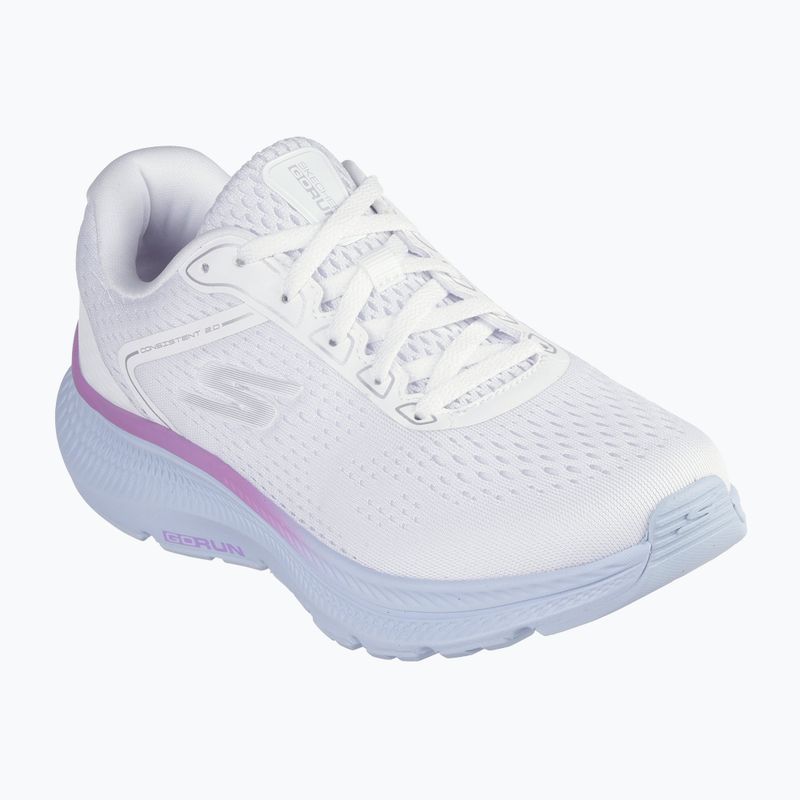 Încălțăminte de alergare pentru femei SKECHERS Go Run Consistent 2.0 Mile Marker white 2