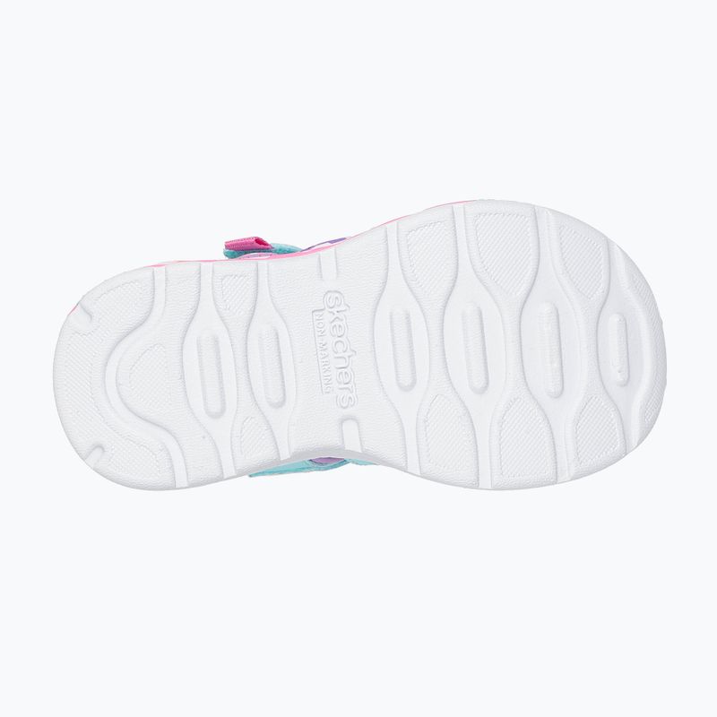 Sandale pentru copii SKECHERS Play Scene Splash Cute Crew turquoise/lavender 2