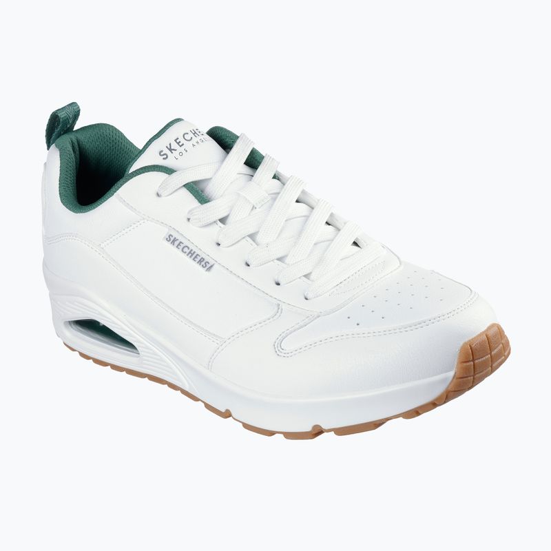 Încălțăminte pentru bărbați Skechers Uno Alder white/green