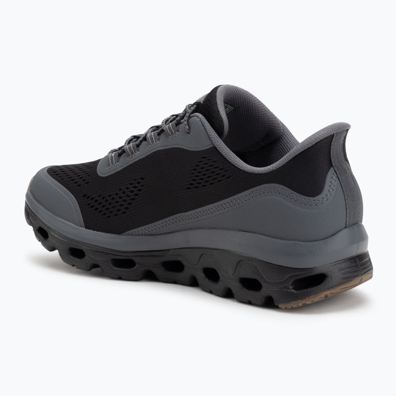 Pantofi bărbați SKECHERS Glide-Step Sole Glover Peak negru/cărbune 3