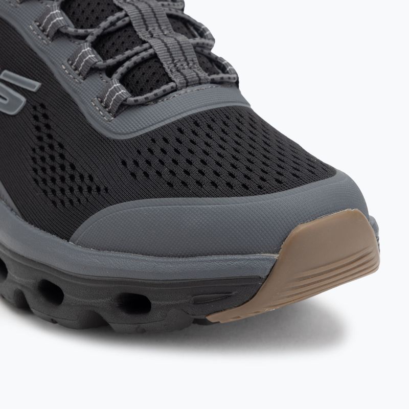 Pantofi bărbați SKECHERS Glide-Step Sole Glover Peak negru/cărbune 7