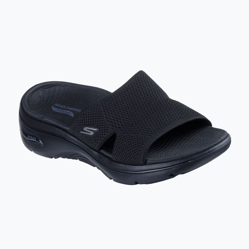 Papuci pentru femei SKECHERS Go Walk Arch Fit 2.0 Dakota black 8