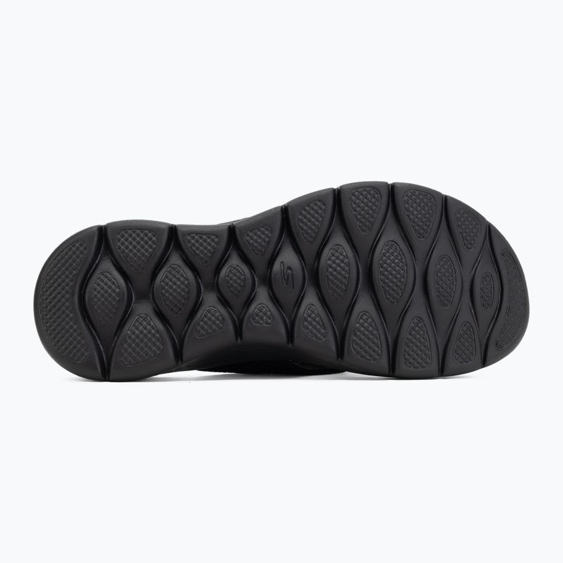 Șlapi pentru femei SKECHERS Go Walk Flex Holly black 4