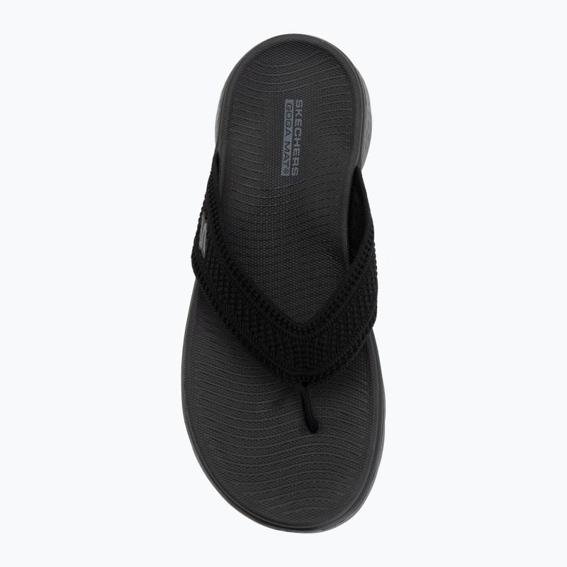 Șlapi pentru femei SKECHERS Go Walk Flex Holly black 5
