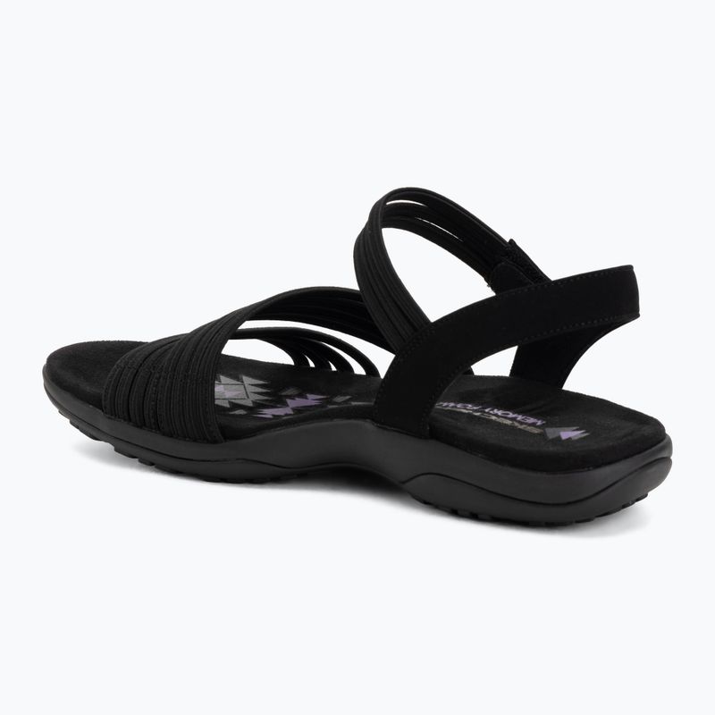 Sandale pentru femei SKECHERS Reggae Slim Coffee Run black 3