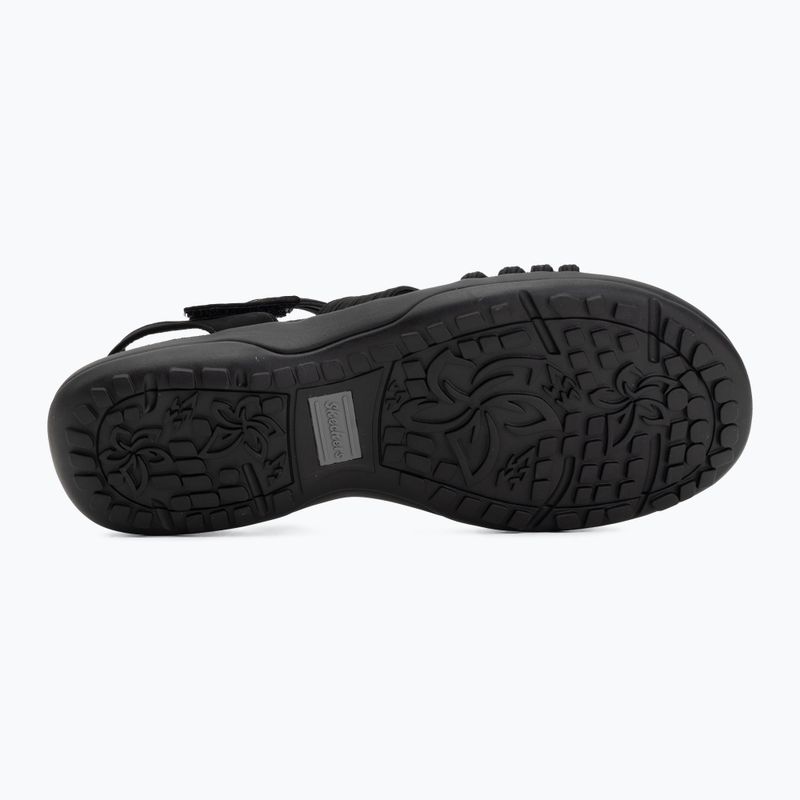 Sandale pentru femei SKECHERS Reggae Slim Coffee Run black 4