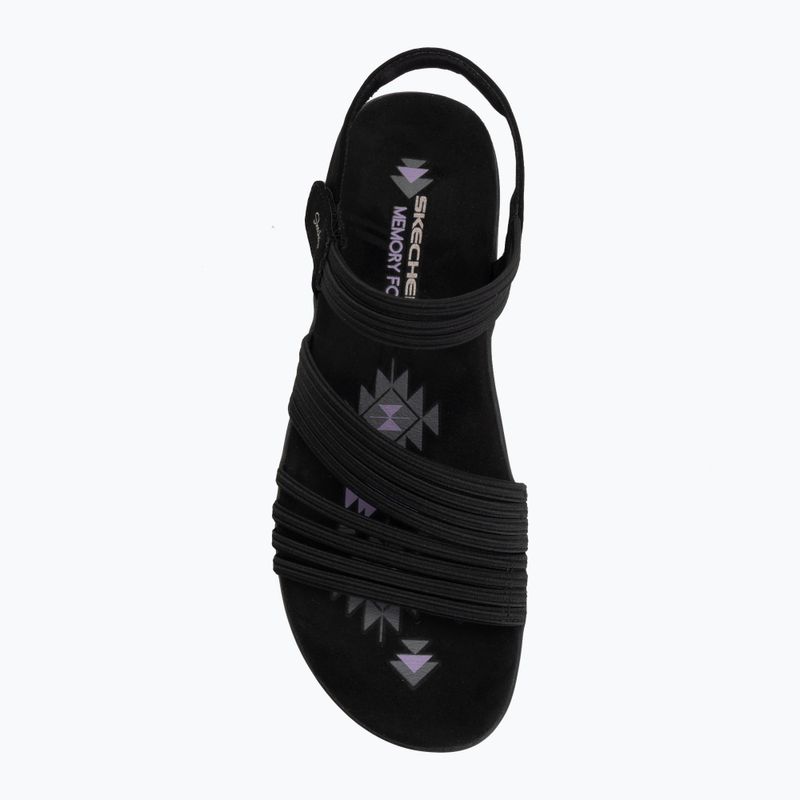 Sandale pentru femei SKECHERS Reggae Slim Coffee Run black 5