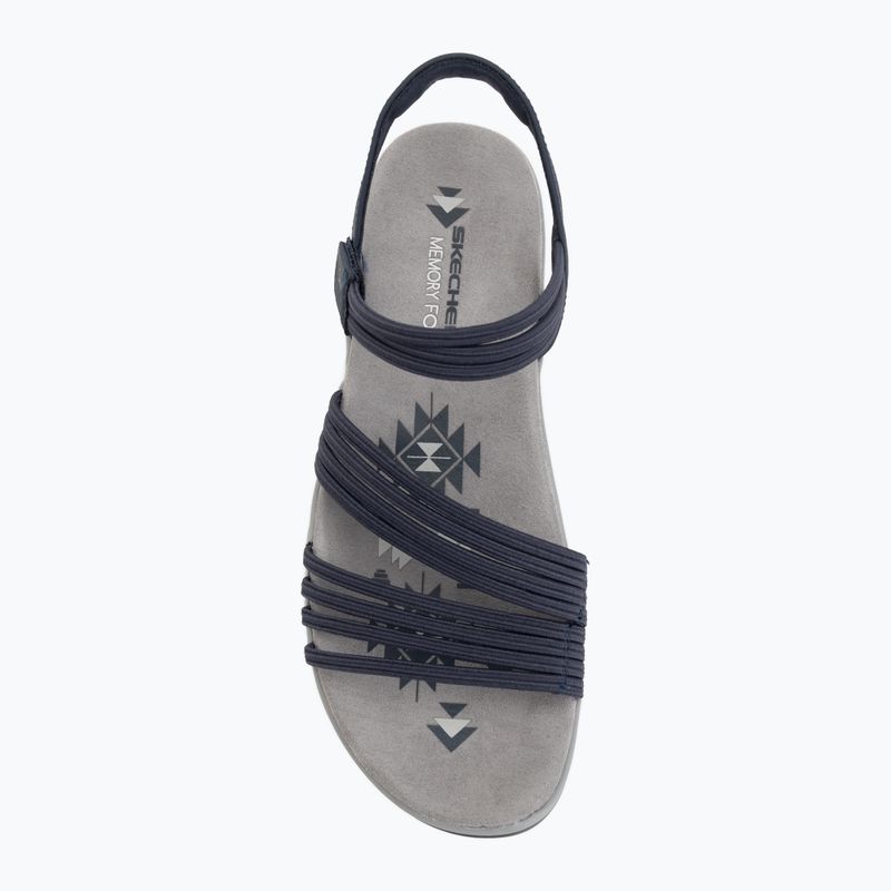 Sandale pentru femei SKECHERS Reggae Slim Coffee Run blue 5
