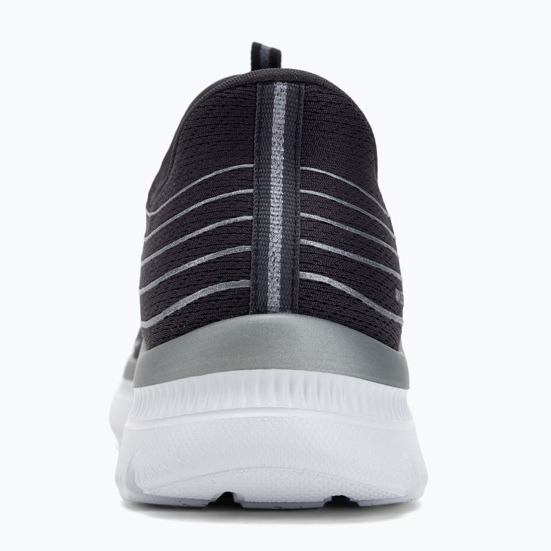 Încălțăminte pentru femei SKECHERS Summits Plus Soft Luster charcoal/silver 6