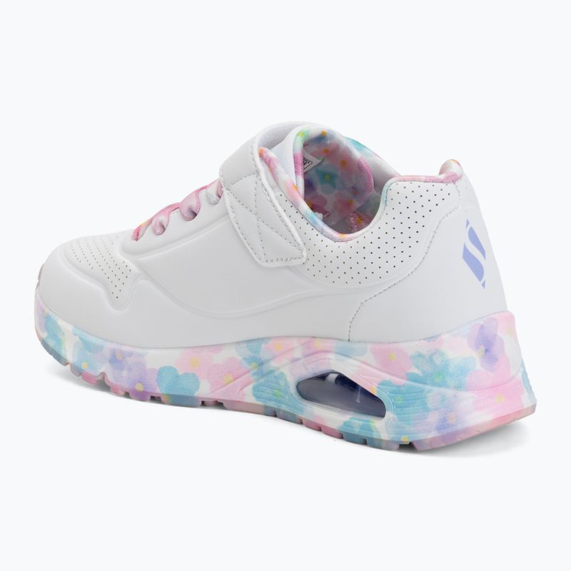 Încălțăminte pentru copii SKECHERS Uno Gen1 Fresh Blooms white 3