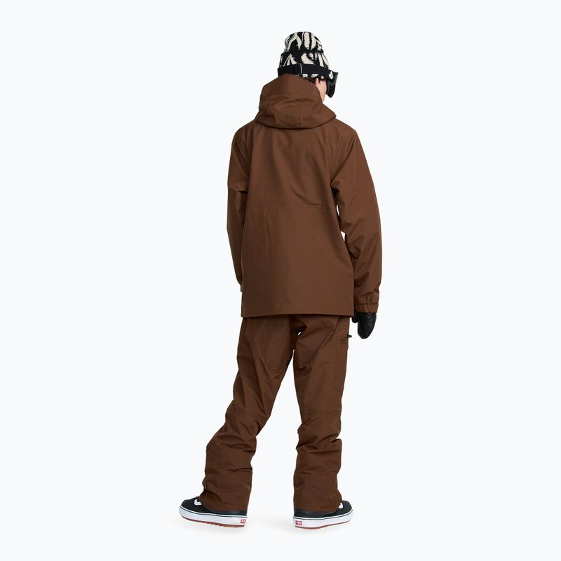 Geacă de snowboard pentru bărbați Volcom L Insulated GTX brown 4