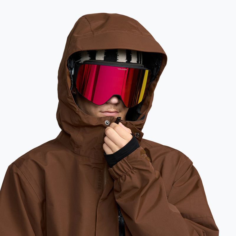 Geacă de snowboard pentru bărbați Volcom L Insulated GTX brown 5