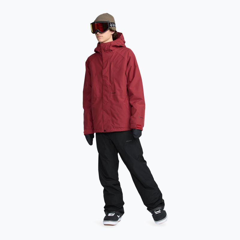 Geacă de snowboard pentru bărbați Volcom Dua Insulated GTX red 2