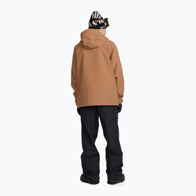Geacă de snowboard pentru bărbați Volcom 2836 Insulated terra brown 4