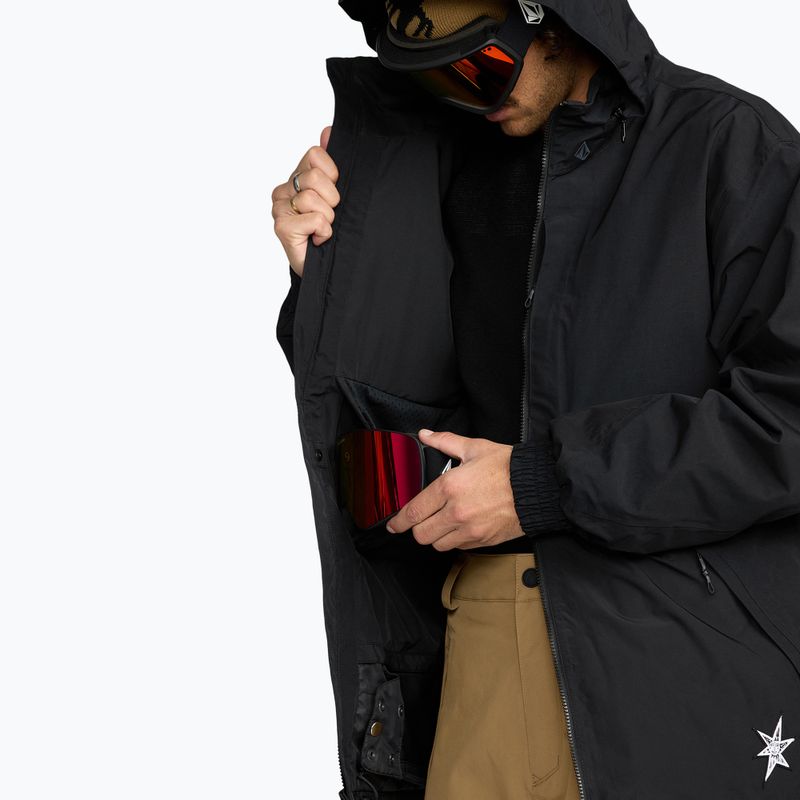 Geacă de snowboard pentru bărbați Volcom Longo GTX black 10