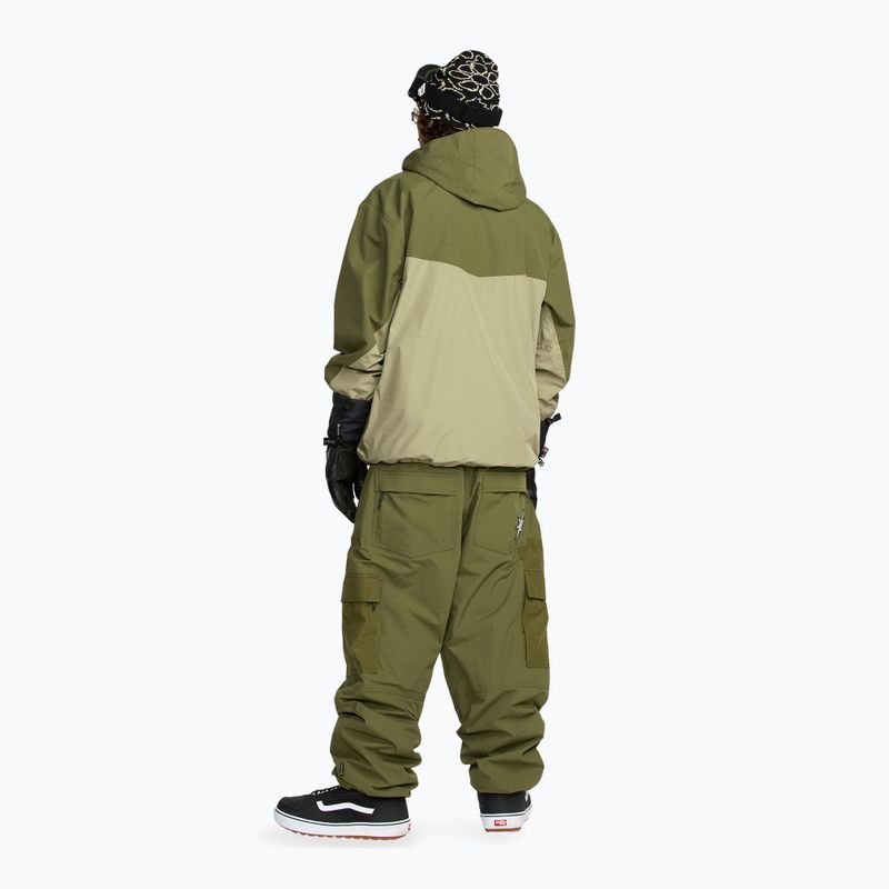 Geacă de snowboard pentru bărbați Volcom Longo GTX dark olive 4