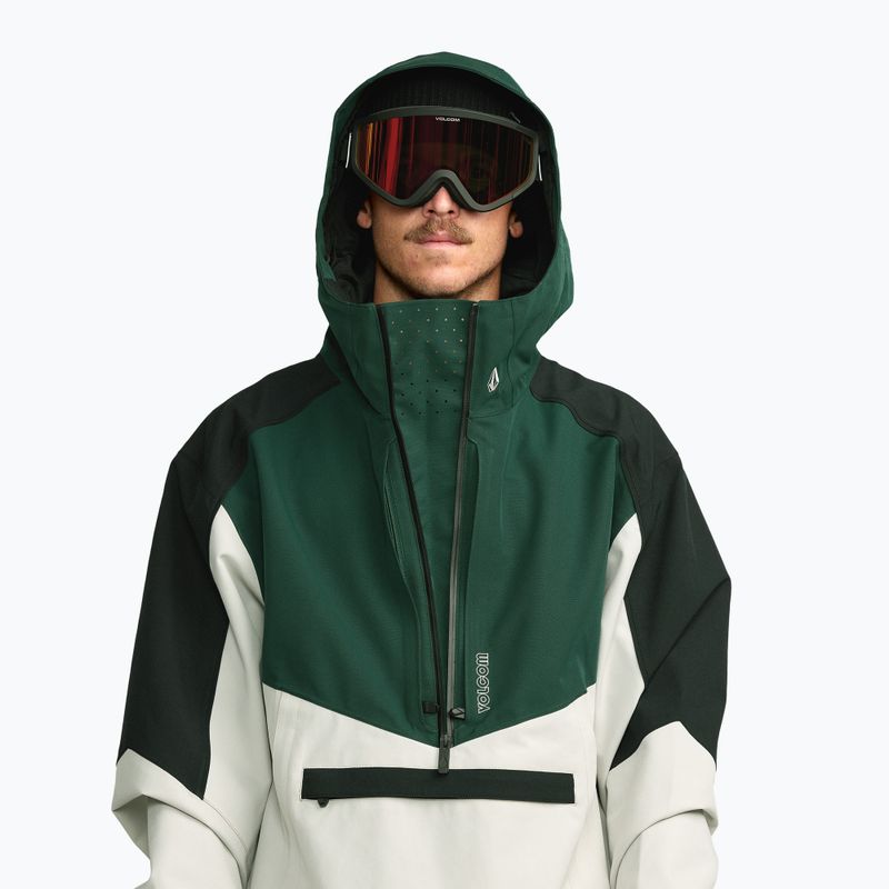 Geacă de snowboard pentru bărbați Volcom Brighton Pullover stone 5