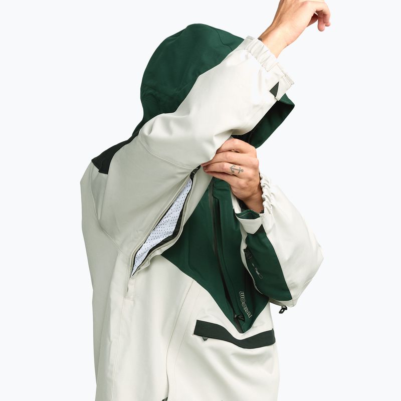 Geacă de snowboard pentru bărbați Volcom Brighton Pullover stone 8